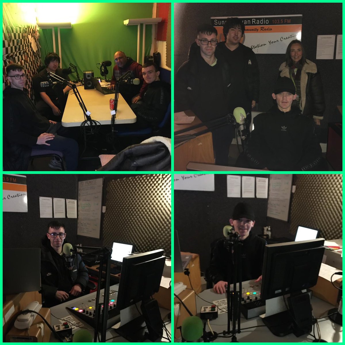 Our Creative and Digital Training for Work programme completed 2 sessions working with @SunnyGRadio completing  podcasting and radio training last Monday and Tuesday. The young people got the chance to create their own radio show and podcast! Well done to all 👏

#allinglasgow