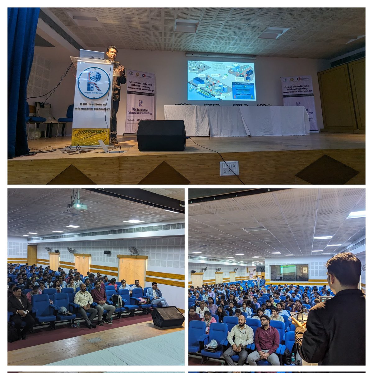 First awareness workshop on the Cyber Security, Ethical Hacking and Information Dissemination on the Pentathon Hackathon started today in Kolkata at RCC Institute of Information Technology. More than 300 participants including the students and faculty from various HEIs, IICs and…