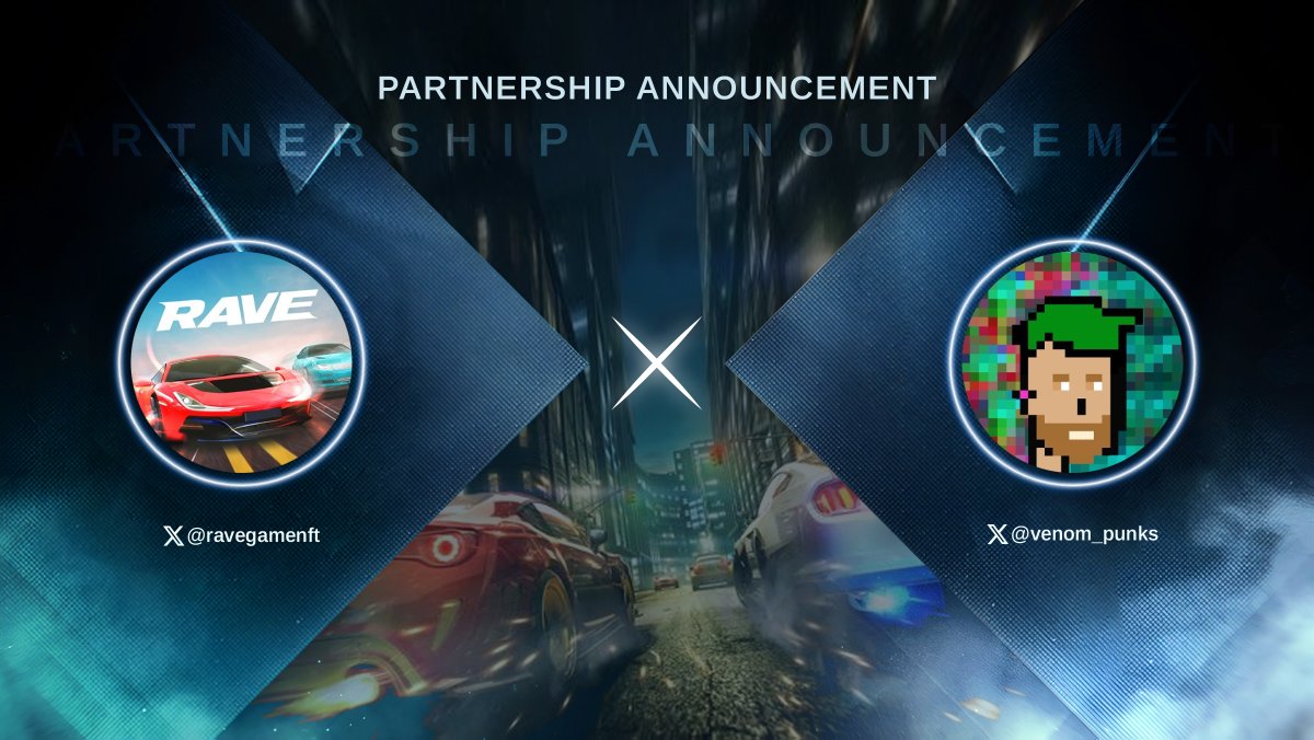 Rave | Alpha Test Live Now (@ravegamenft) on Twitter photo 🔥 Rave x Venom Punks Partnership Giveaway🔥
🎁10 Alpha Test Access Key from #Rave
🎁 2x OG from #VenomPunks
👉 How to win:
- Follow <a href="/ravegamenft/">Rave | Alpha Test Live Now</a> & <a href="/venom_punks/">Venom Punks🤘</a>
- Like, RT, hashtag #VenomNetwork #Rave #VenomPunks
- Drop your Venom Wallet
Join us now! 🔥 Rave x Venom Punks Partnership Giveaway🔥
🎁10 Alpha Test Access Key from #Rave
🎁 2x OG from #VenomPunks
👉 How to win:
- Follow <a href="/ravegamenft/">Rave | Alpha Test Live Now</a> & <a href="/venom_punks/">Venom Punks🤘</a>
- Like, RT, hashtag #VenomNetwork #Rave #VenomPunks
- Drop your Venom Wallet
Join us now!