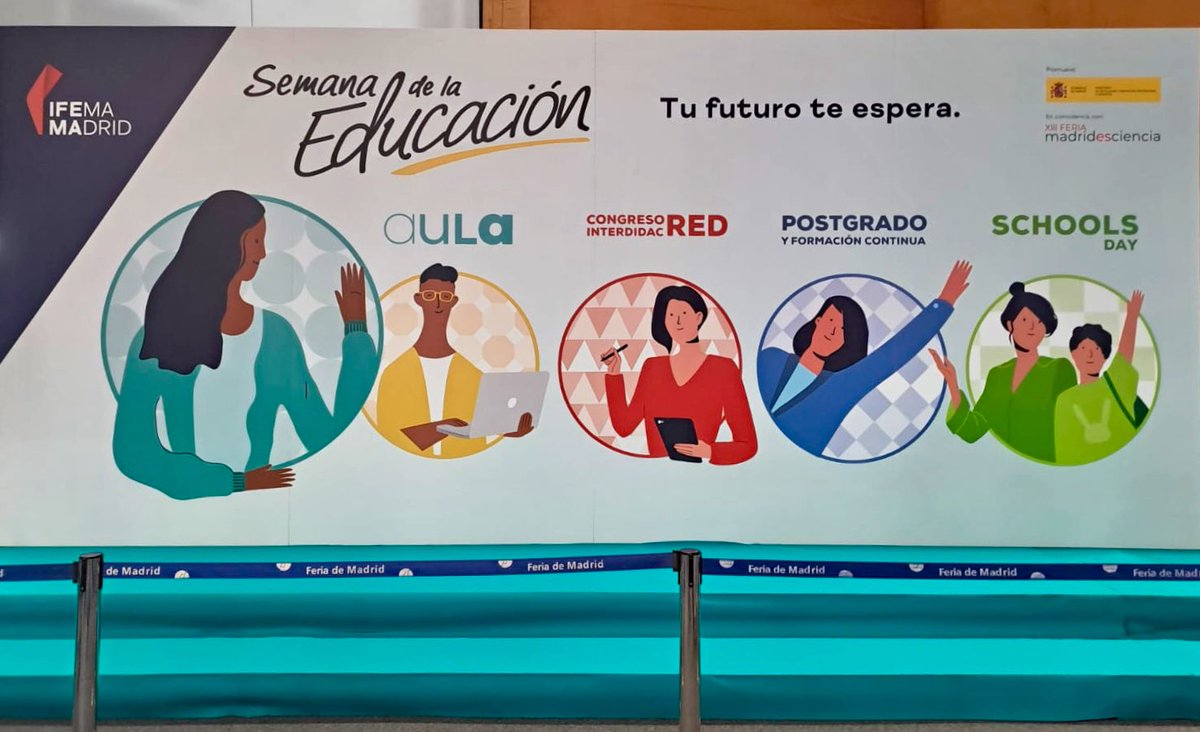 ANECA (@anecainfo) on Twitter photo ¡Ya en #AULA2024!
📍Visítanos en el estand de <a href="/CienciaGob/">Ministerio de Ciencia, Innovación y Universidades</a>: pabellón 3, estand 3D07!
#SemanaDeLaEducación ¡Ya en #AULA2024!
📍Visítanos en el estand de <a href="/CienciaGob/">Ministerio de Ciencia, Innovación y Universidades</a>: pabellón 3, estand 3D07!
#SemanaDeLaEducación