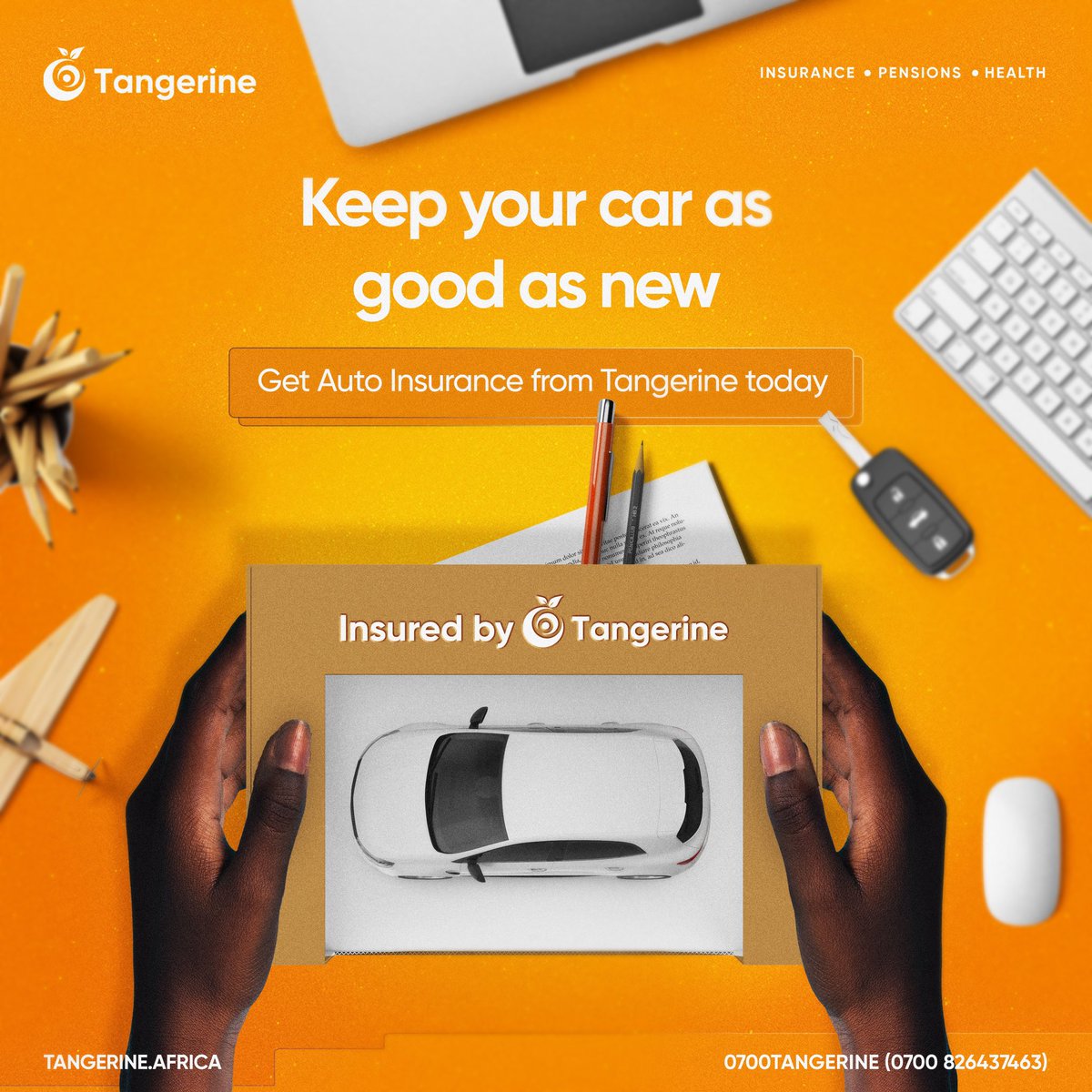 No matter how hectic the roads get, you can rest assured that we will always help you keep your car as good as new. 

Click on the link in bio to get started.

#AutoInsurance #coverforallthatmatters #tangerinefinancial #tangerineafrica