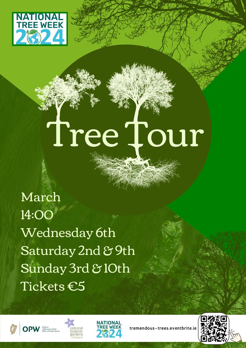 Join us for our Tremendous tree tours today and this weekend. Some tickets still available Booking at tremendous-trees.eventbrite.ie