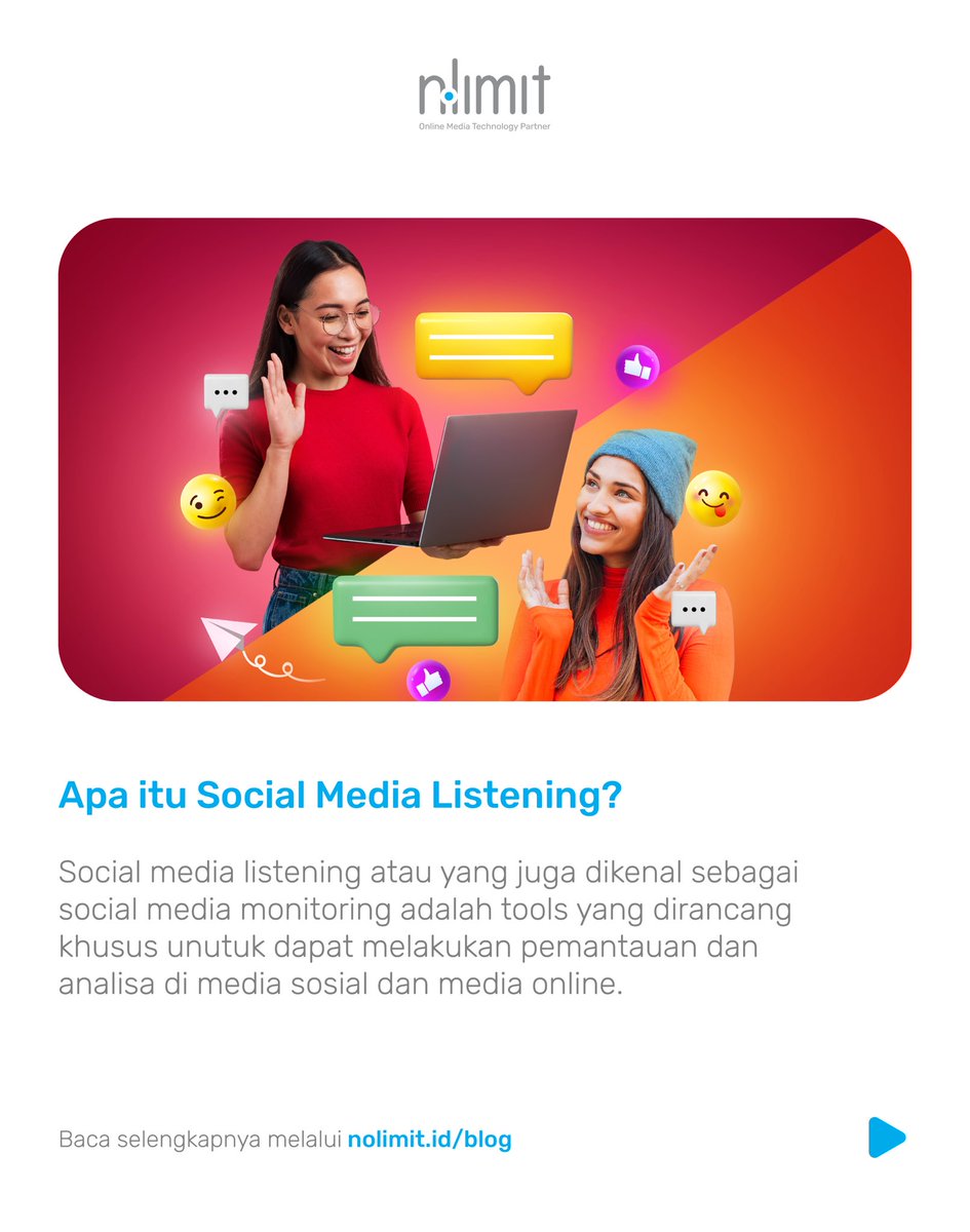 NoLimitID's tweet photo. Di era digital saat ini, keberhasilan sebuah bisnis tidak bergantung hanya pada produk atau layanan yang ditawarkannya saja, tetapi perlu juga pemahan terkait tren dan pesaing.

Slide untuk mendapatkan info selengkapnya!

#MediaMonitoring #NoLimit #BelajarBerkembang https://t.co/pASFZRAShX