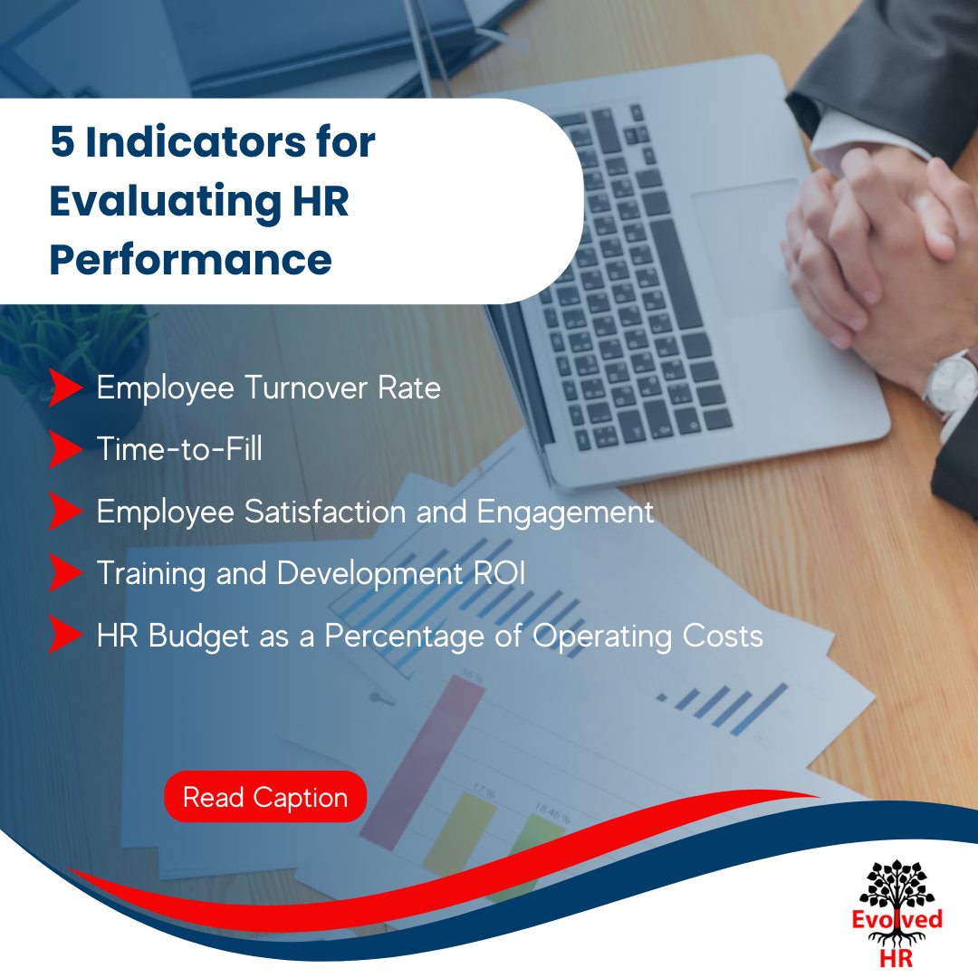 Optimise HR success with these 5 key metrics:

1️⃣ Turnover Rate
2️⃣ Time-to-Fill
3️⃣ Satisfaction & Engagement
4️⃣ Training ROI
5️⃣ HR Budget % of Costs

Head to evolvedhr.co.uk for expert insights and solutions. 

#HR #hrconsulting #hrmetrics