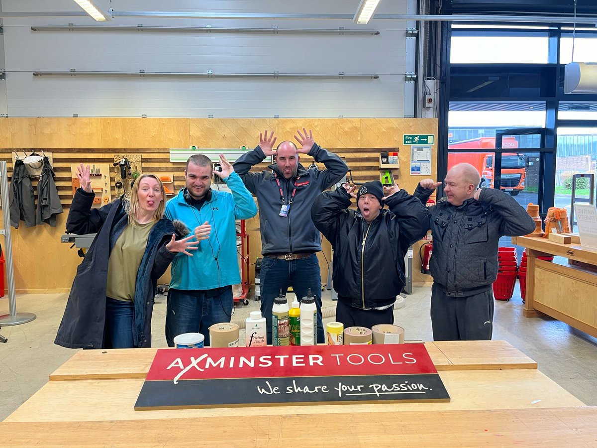 A big thank you to @AxminsterTools for the support they give us, especially around @therandomactsofkindnessfoundation day this year! Both staff and clients had a great day and we are very grateful for the donation! #communitytogether #axminster #randomactofkindness