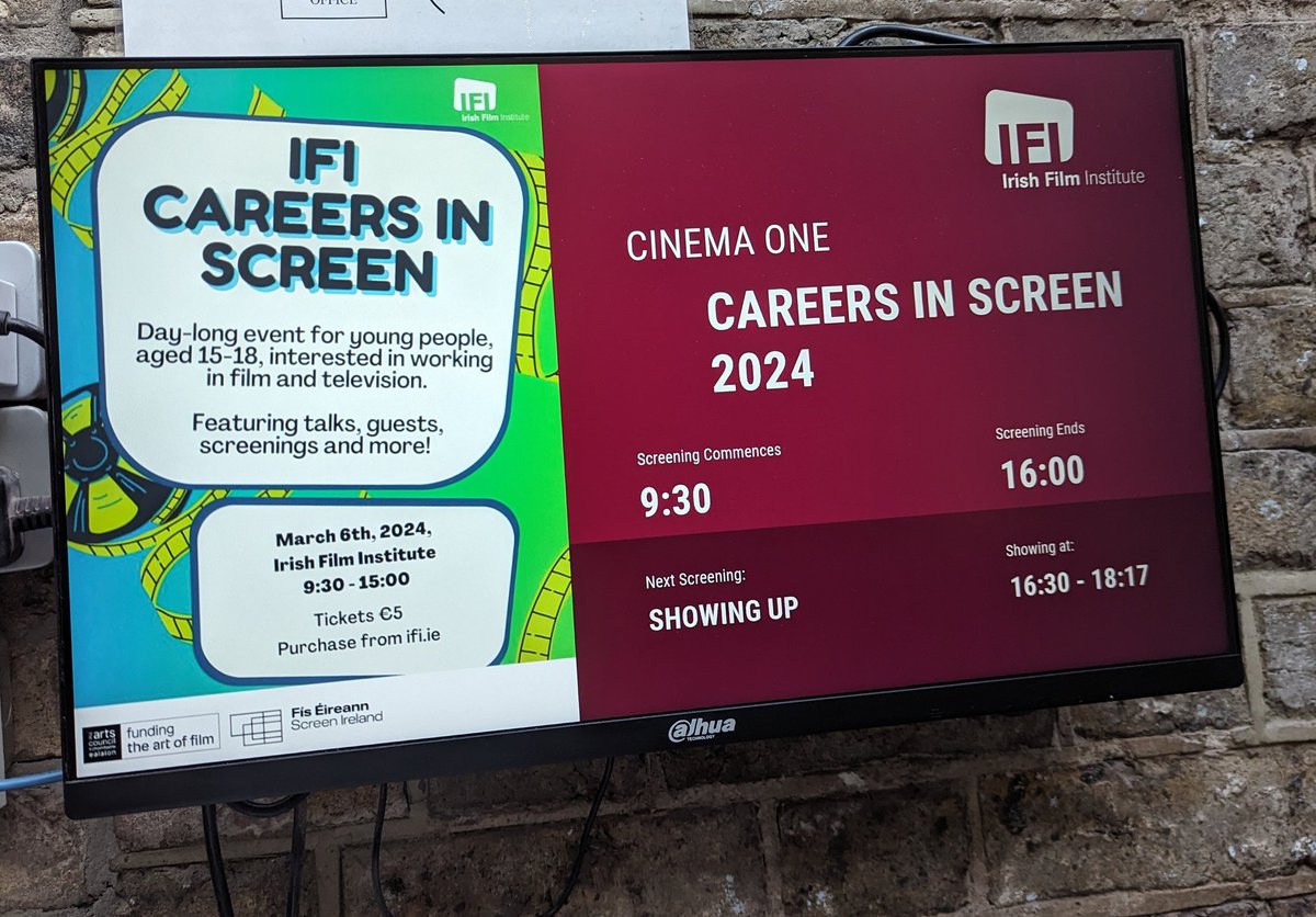 ✨ It's Careers in Screen day ✨