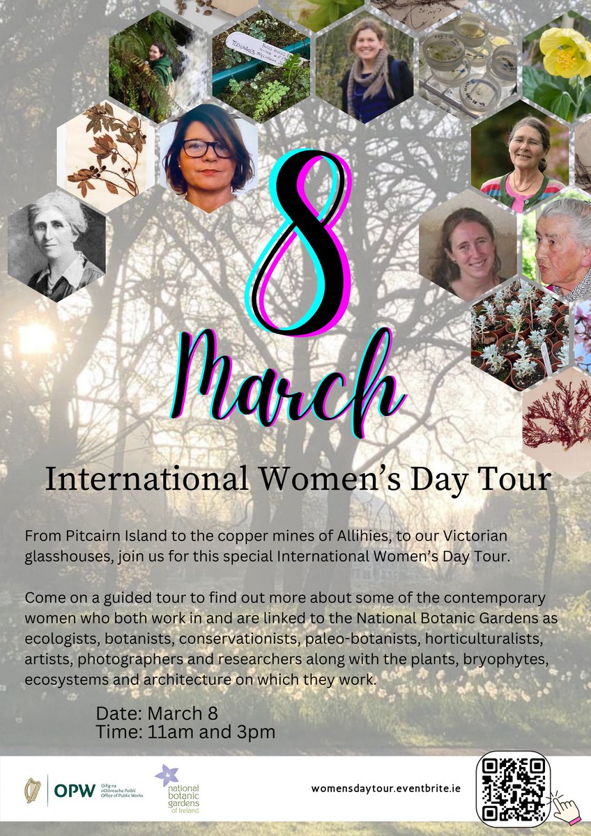 Join us this Friday for tours celebrating International Women's Day. Some tickets still available. Booking through womensdaytour.eventbrite.ie