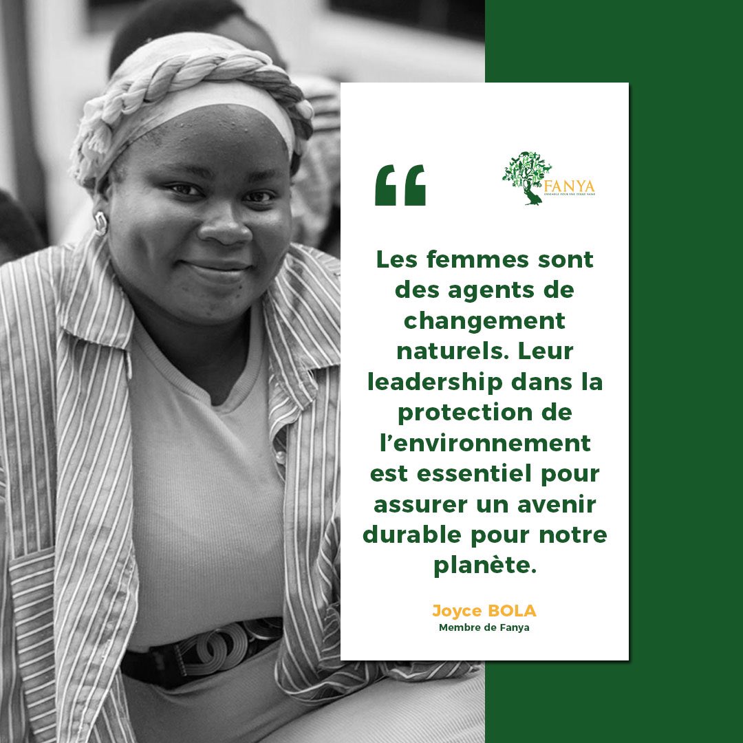 #One_women_for_one_day  #2
Il est important de mettre les femmes aux épreuves pour pouvoir atteindre les objectifs mondiaux. 
Face au changement climatique, toutes les voix comptent et le travail de tout le monde est le bienvenu 

Découvrez <a href="/joyce_b2004/">Joyce Bola</a>, notre analyste politique