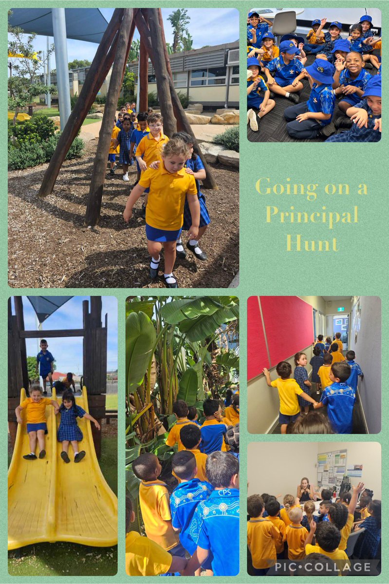Kinder Ss went on a 'Principal Hunt' today, after reading ‘We're going on a Bear Hunt'. 🐻 She wasn't at The Park, office, or under a tree, but Kinder finally found Mrs Predl in her office. Can't wait to see Ss writing about their amazing adventure!!🥰 <a href="/dace_elletson/">Dace Elletson</a>