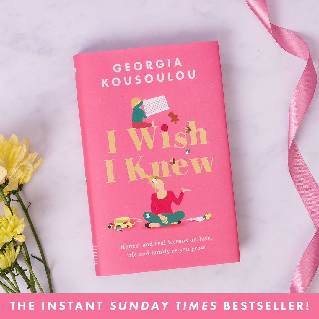 The INSTANT Sunday Times bestseller, I Wish I Knew by @MissGeorgiakx! 🎉🎉 Congratulations, Georgia! We’re so thrilled to see so many people connecting to your vital and wonderful book! 🥳 geni.us/IWishIKnew