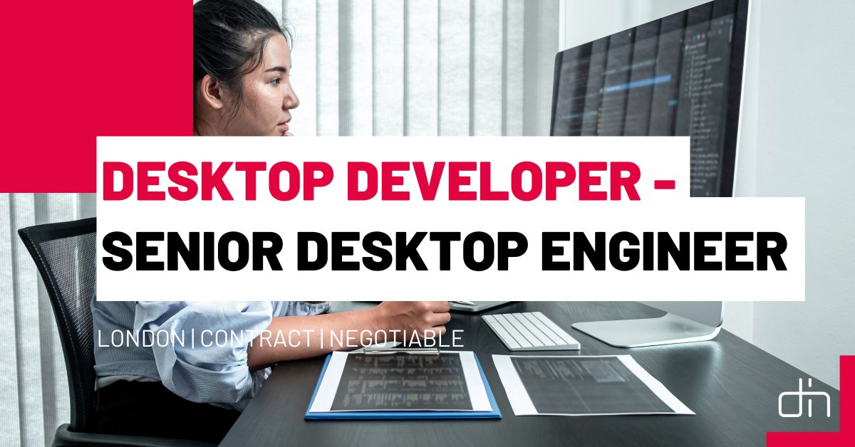 devonshirehayes's tweet image. Are you a senior desktop developer/senior desktop engineer

#applynow. &amp;gt; devonshirehayes.com/job/desktop-de…

Or, contact Chris Devonshire on 0203 675 7171 or email chris@devonshirehayes.com

#desktopdeveloper #itjobs #dhjobs #techjobs #desktopengineer #hiring #jobs #recruiting #itrecruiters