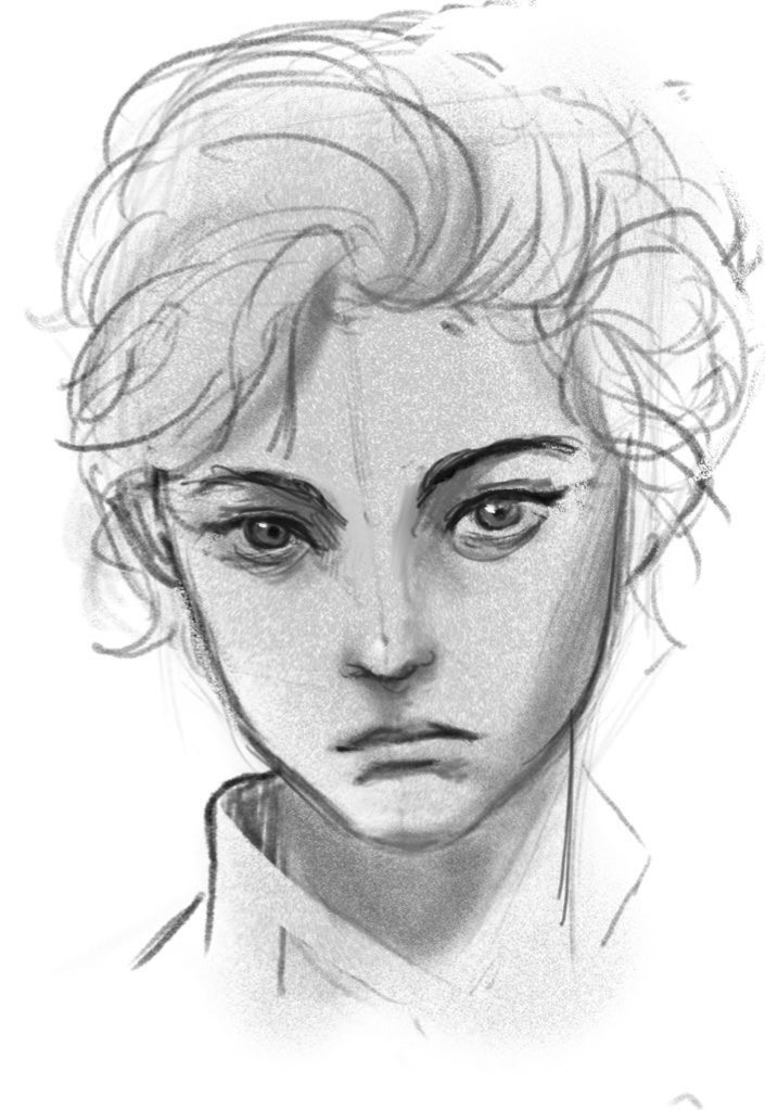 학교에서 30분동안 그린 아스타리온