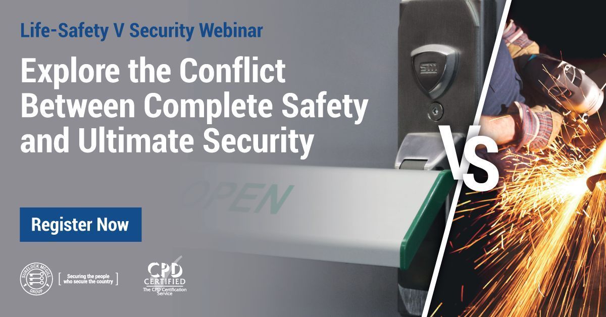 Are you looking to grow your knowledge of international life safety and security standards? Join the Surelock McGill Group for their FREE CPD approved session ‘Explore the Conflict Between Complete Safety and Ultimate Security’. buff.ly/48uqP5E