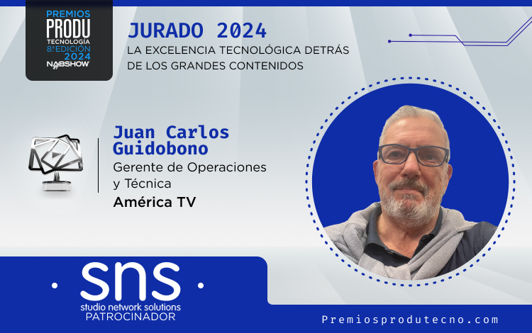 PRODU's tweet photo. ¡Conoce a los jurados de los #PremiosPRODUTecnología2024! 🏆
Juan Carlos Guidobono, gerente de Operaciones y Técnica de America TV.
Más info aquí: https://t.co/zACUX9l6mV
#PremiosPRODUTecnología
#PRODUtec https://t.co/t0hTaag1TC