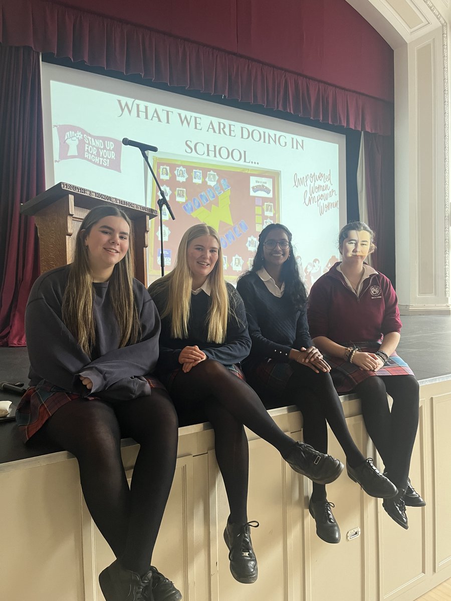 Only 2 days to go until #InternationalWomensDay2024 🫶

With lots of activities happening within our community in the build up to Friday, the Sixth Form students hosted Wednesday's assembly to share their inspirational women from through the years. 

#IWD2024 #aVoiceforAmbition