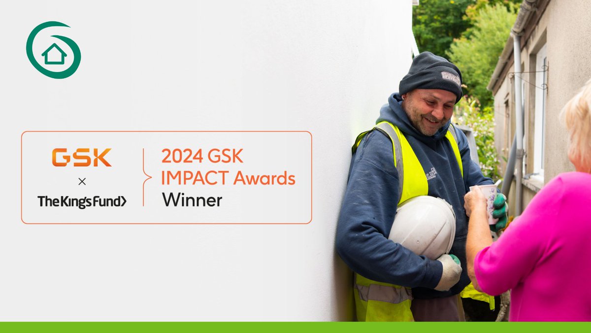 “We are thrilled to receive this award, which recognises the tireless efforts of Care & Repair staff right across Wales.' - @Chris_CRCymru #GSKIMPACTUK @GSK @TheKingsFund careandrepair.org.uk/care-repair-cy…