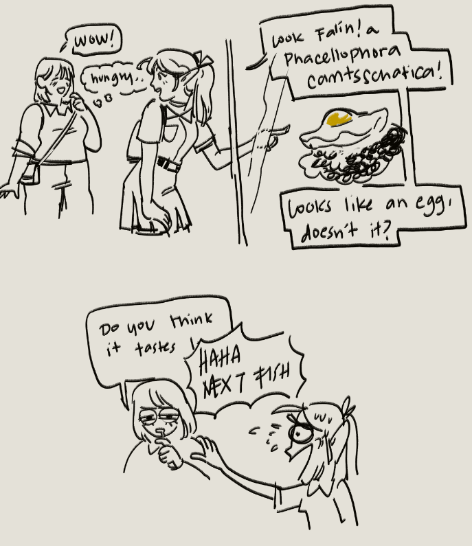 #dungeonmeshi farcille aquarium date 
