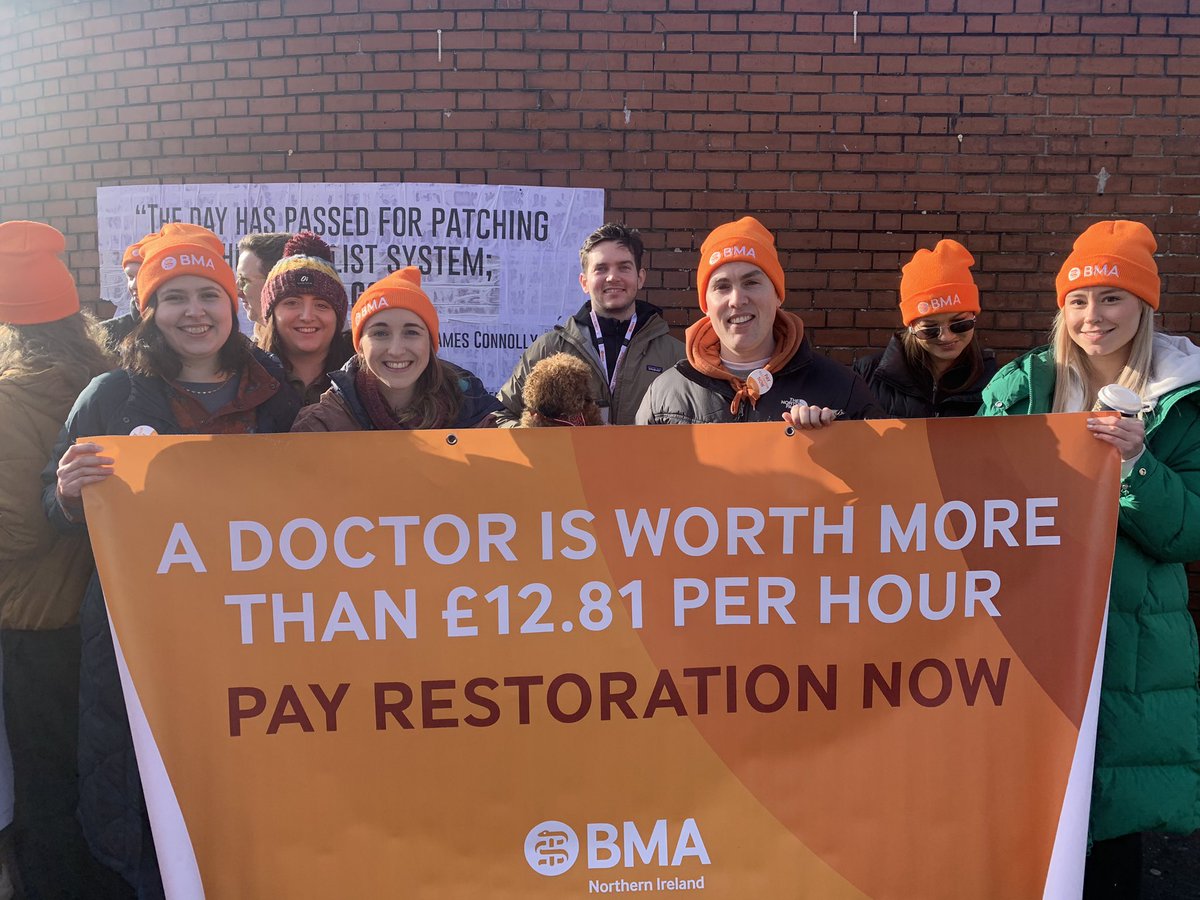 It’s time junior doctors are paid what we’re worth - which isn’t a third less than in 2008!! 

📣 What do we want? 
PAY RESTORATION! 

📣 When do we want it? 
NOW (yesterday)

#JuniorDoctorsStrike #FairPay