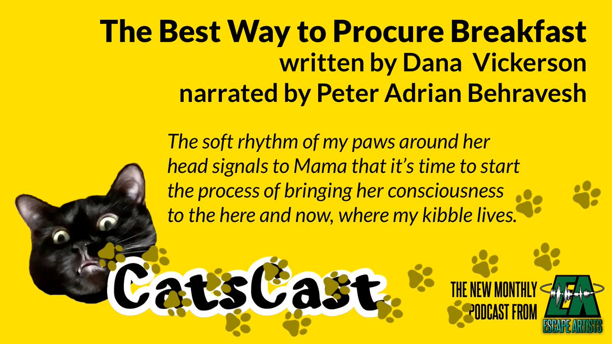 New patron-only story: The Best Way to Procure Breakfast by <a href="/dmvickerson/">Dana Vickerson</a>, narrated by @pabehravesh.

patreon.com/posts/98998059