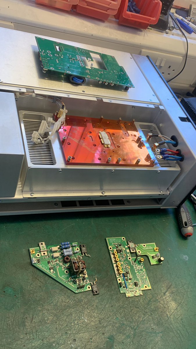 DxShop's tweet image. #acom 1200S LDMOS replacement this am.