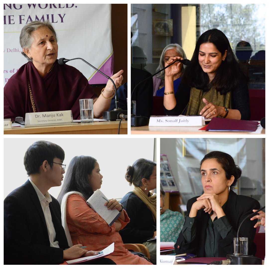 Glimpses of a symposium organised on the occasion of #InternationalWomenDay by @BahaiOPAIndia in collaboration with @AiwcIndia and Baha’i Chair for Studies in Development, Indore, on the theme 'Building a More Caring World: Implications for the Family'. #BahaiOPAIndia #WomensDay