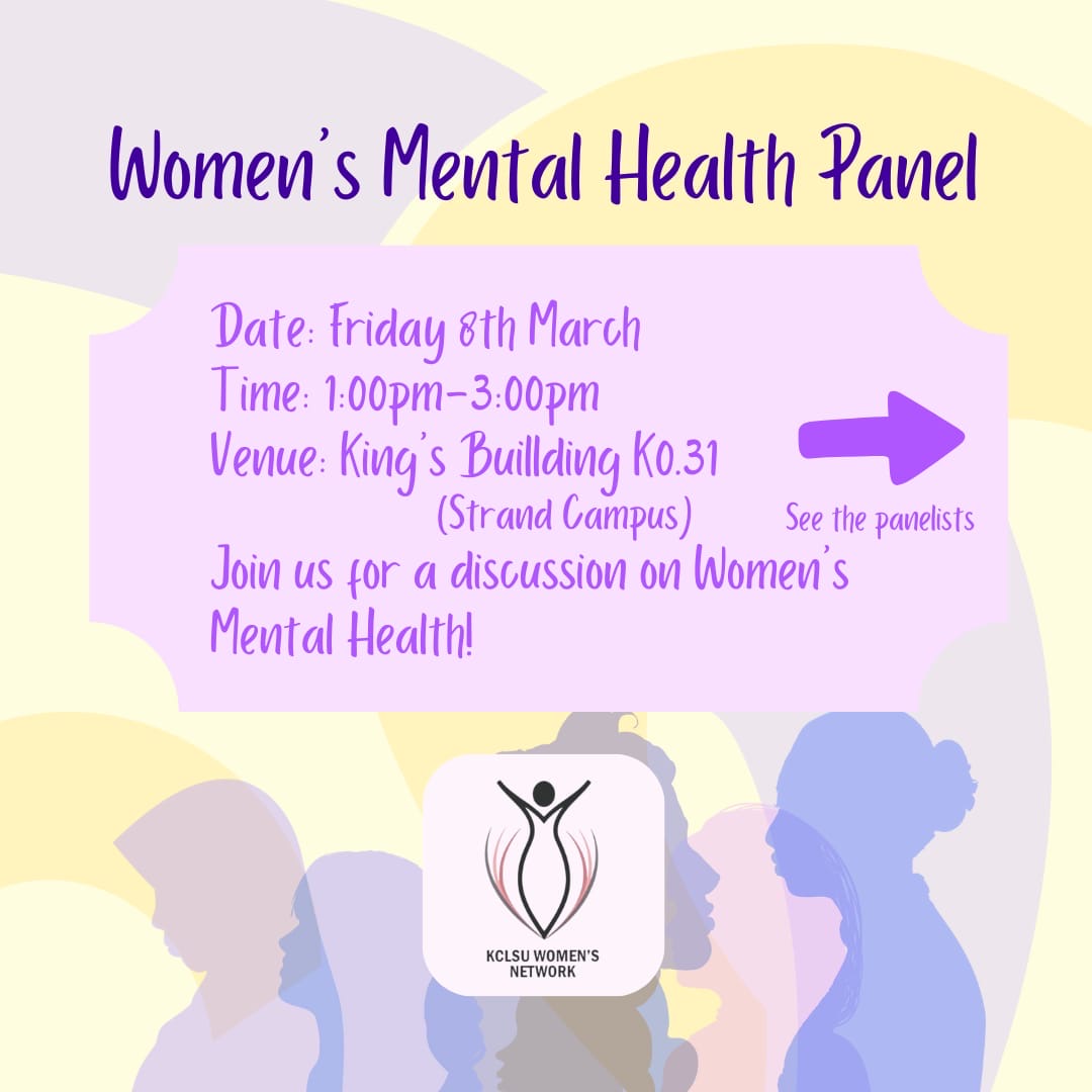 We will be popping up at this event on Friday. It is great to see a <a href="/kclsu/">KCLSU</a> event focused on this important issue.