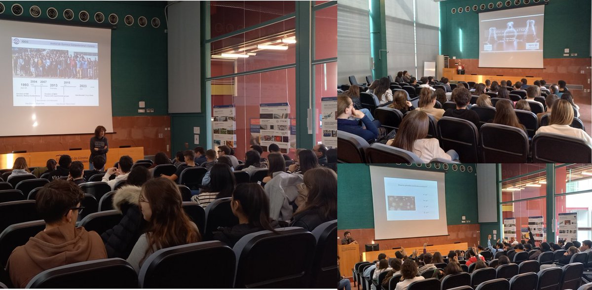 IQCC opened its doors to 98 high-school students from INS Montsacopa Sant Feliu de Guíxols @INS_VALLVERA @montessoripalau to get a feel for research @SilviaSimonR @aroglans @ferranfeixas @alarru @FuertesCarles @NikosSiakavaras @ChristosChrstu @DanielBoschCoch G Vila #IQCCoutreach