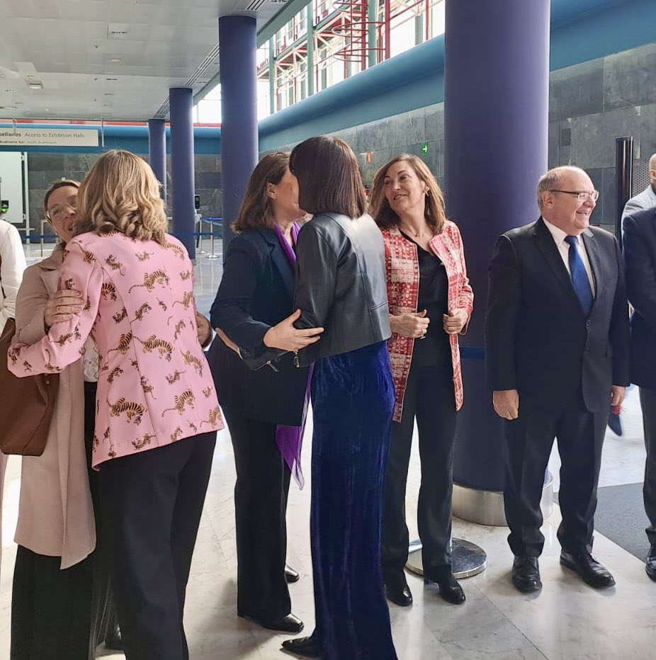 La ministra de Ciencia, Innovación y Universidades, <a href="/DianaMorantR/">Diana Morant</a> llega a <a href="/FeriaAula/">AULA</a>.

#Aula2024
#SemanadelaEducación