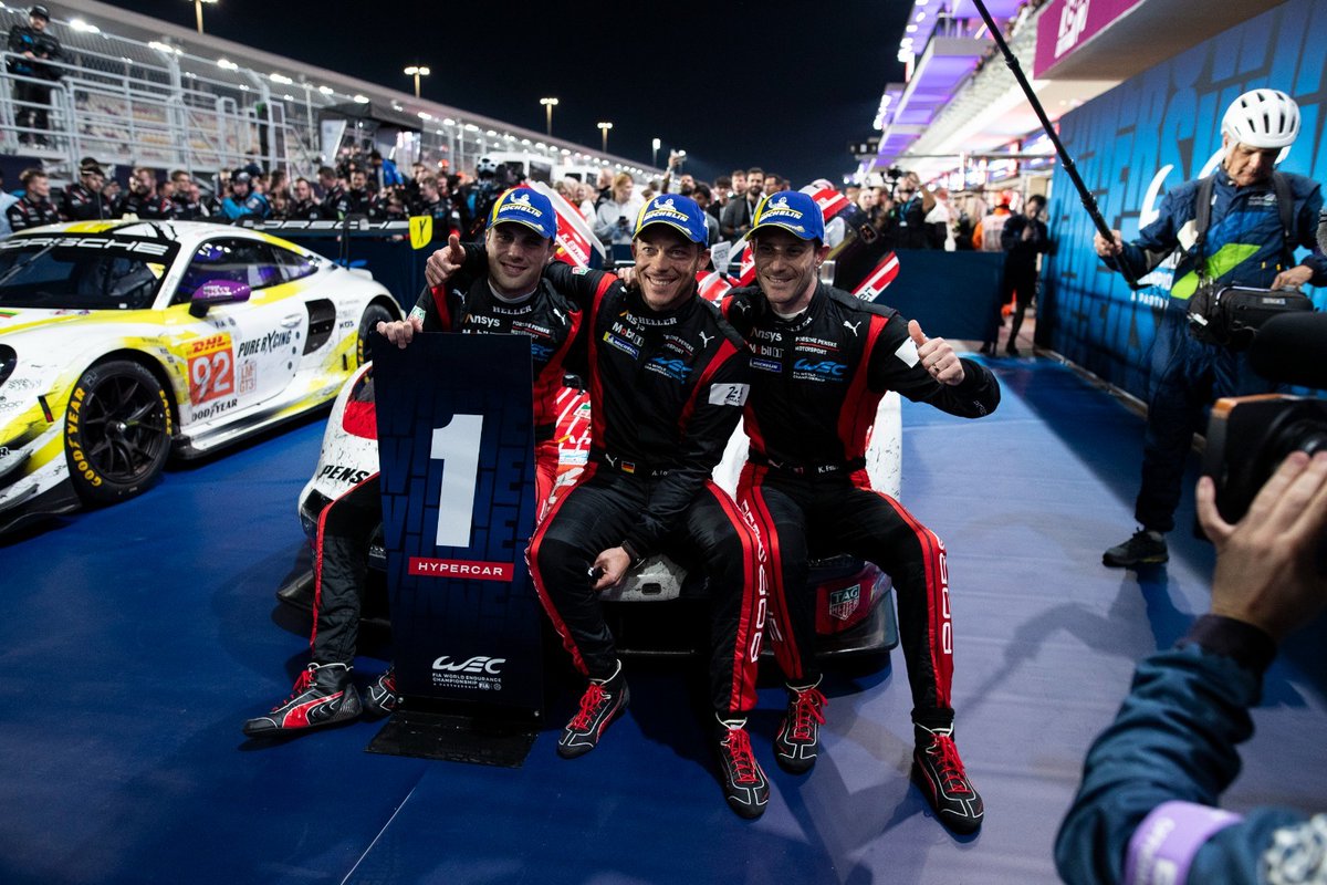 Voor het eerst sinds 16 september 2017 (voor de liefhebbers: 2.360 dagen) won Porsche weer eens een race in de hoogste klasse van het WK voor sportwagens.    #vierenzestigporschehttps://www.vierenzestig.nl/98951/droomstart-wk-seizoen-met-historisch-succes-voor-porsche-in-qatar/