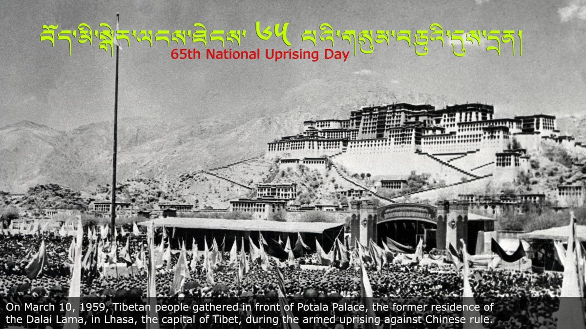 HistoryTibetan's tweet photo. π©πππ ππ πΊπ ππΎ πΌππππΎππππΊππΎ πππΎ 65ππ #π³ππ»πΎππΊπππΊπππππΊπ
π΄ππππππππ£πΊπ ππππ π²πππ½πΊπ!
#FreeTibet65 #TibetUprising2024 #TibetanRightsNow #StandForTibet https://t.co/wnPgxTtCEC