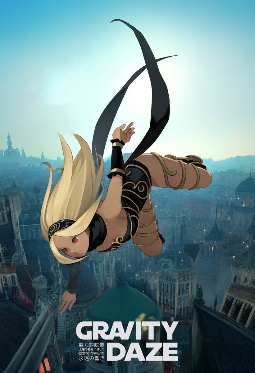203Null's tweet photo. I want a Gravity Rush anime pls https://t.co/8RUPKZ4q1n