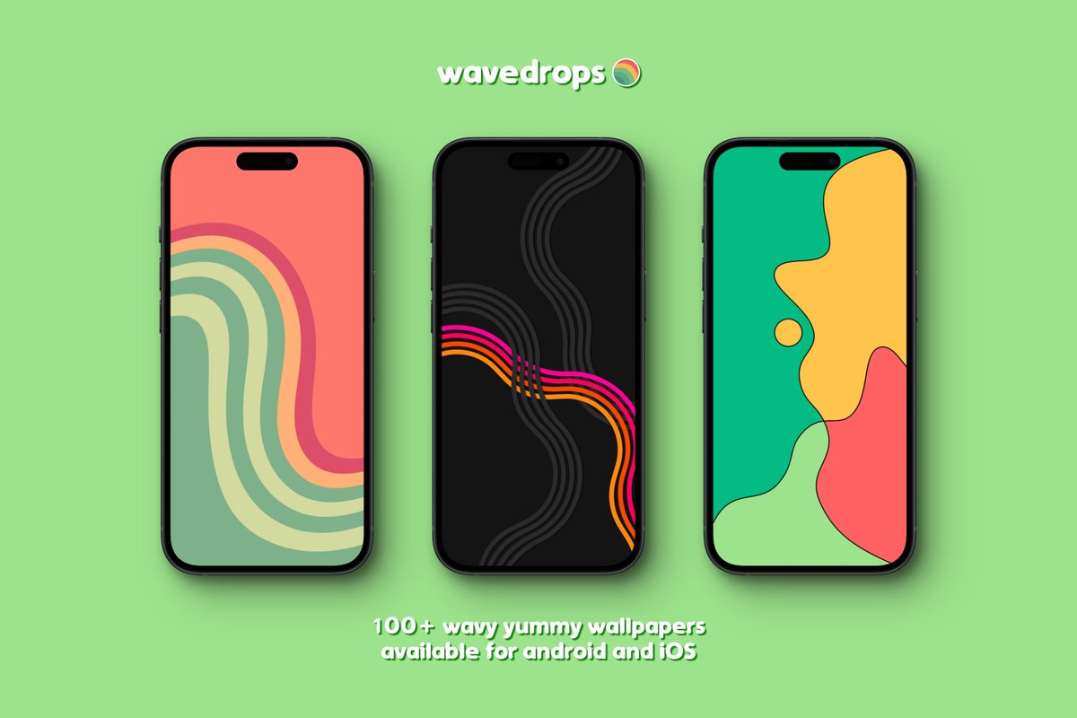 wavedropsapp's tweet photo. 🚀 Wavedrops Just Got Updated 🥳
🥰 With 12 new yummy wallpapers

✅ Now available for Android &amp; iOS 
👉 https://t.co/qpuU36kuZZ

#android #wallpapers #smartphone #google #samsung #oneplus #nothing #nothing2a #withnothing #apple #ios #gumroad #collection #download #Trending https://t.co/t6uH0HybzQ