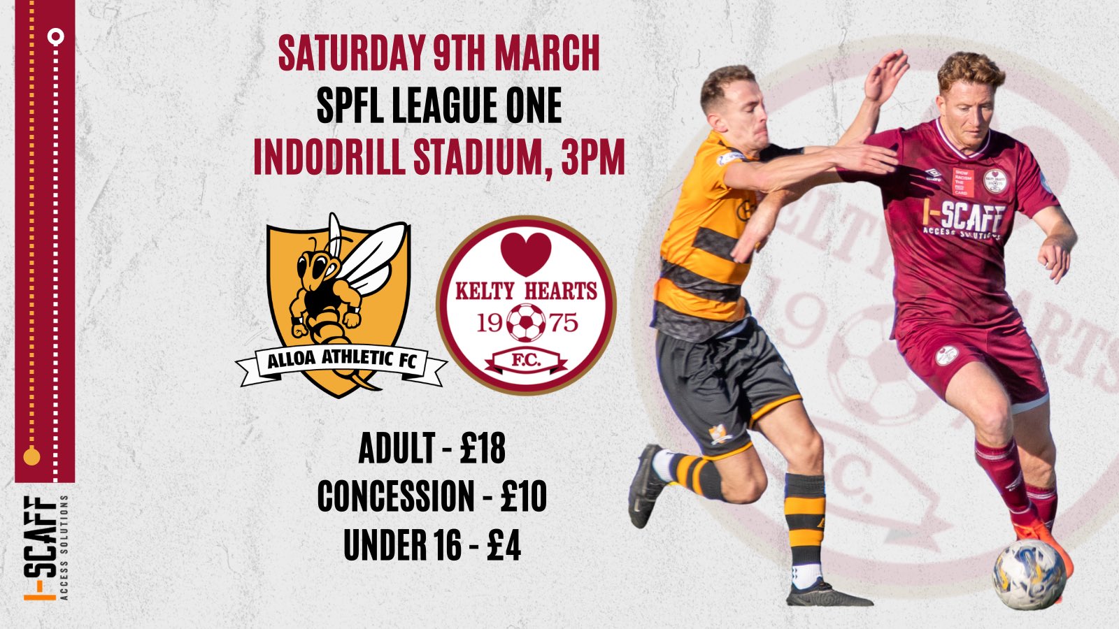 Kelty fc clearance