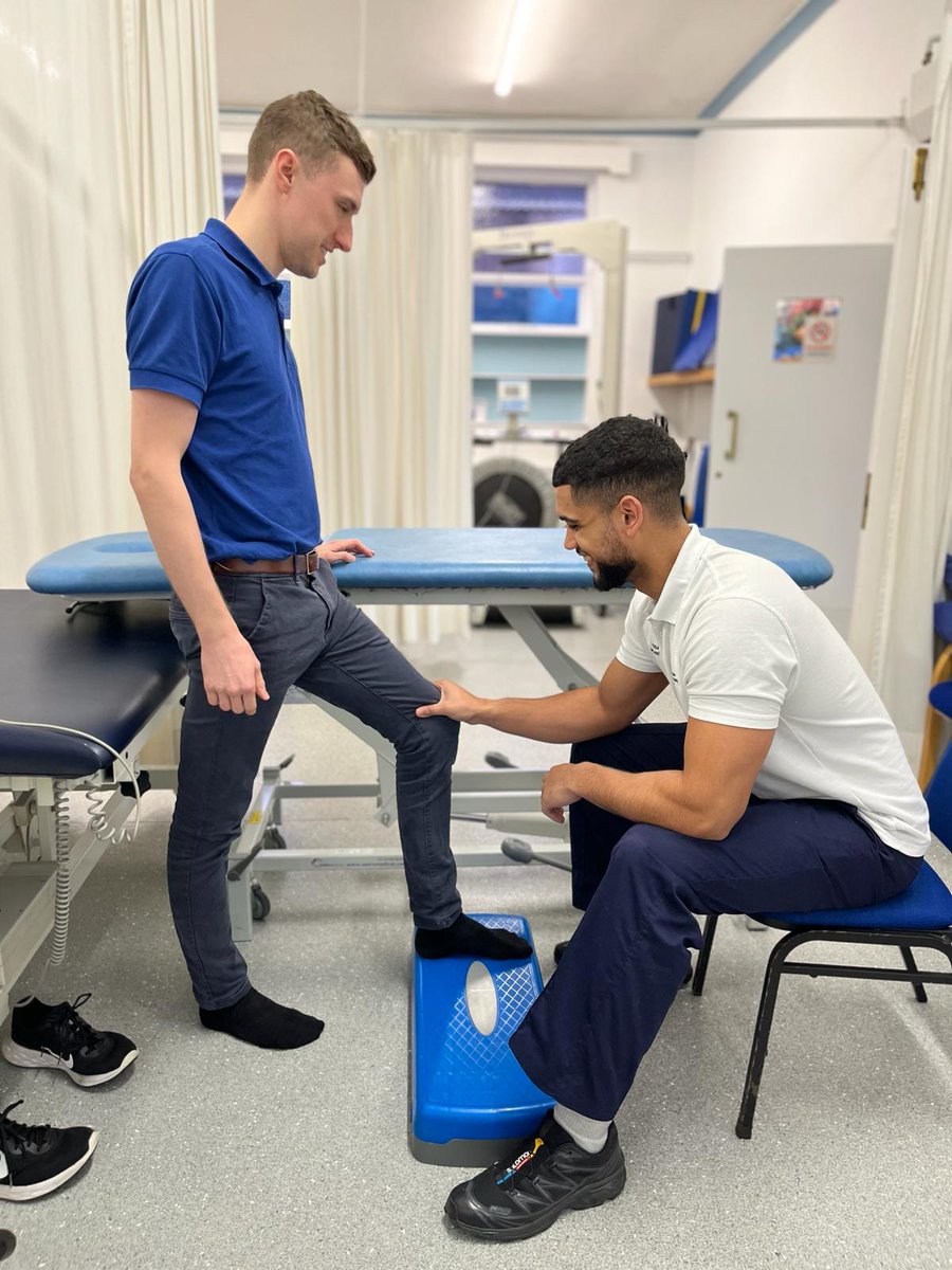 We recently had our fantastic physiotherapy student Luke complete his 6 week placement with us. Here he is practicing his hands on skills with educator Jack! He thoroughly enjoyed his time here at MNC, the team and patients appreciated all his help and wish him all the best👍