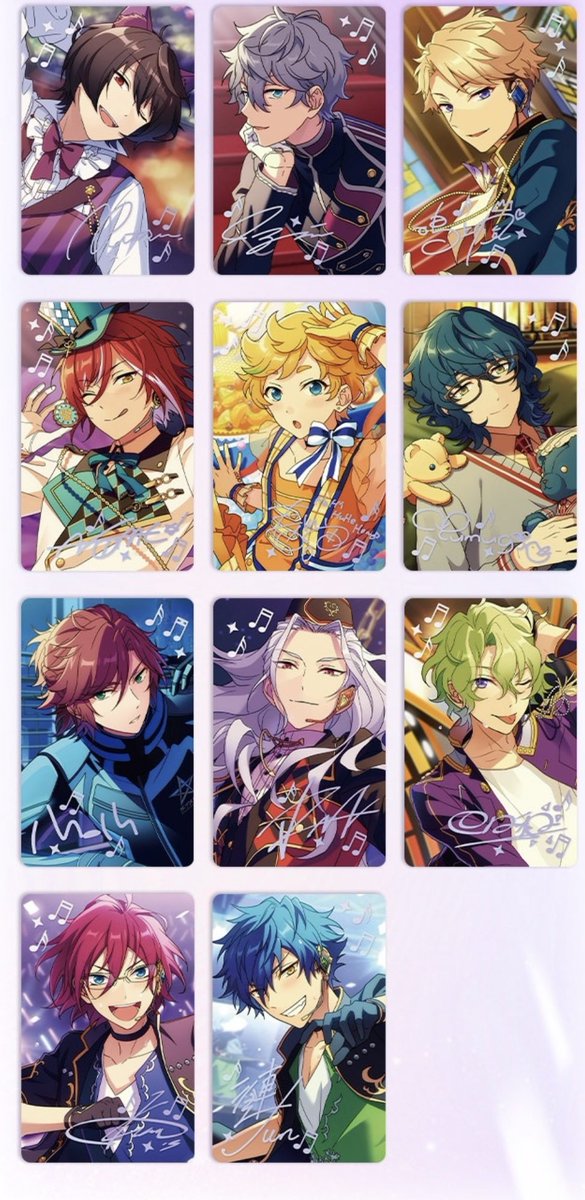 あんスタ「あんスタ 中国 星楽カード 全絵柄公開 サイズ:56*87mm あんスタ「あんスタ 中国 星楽カード 全絵柄公開 サイズ:56*87mm