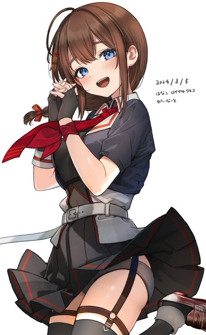 #艦これ
#時雨
時雨改三の秋冬仕様です😊 