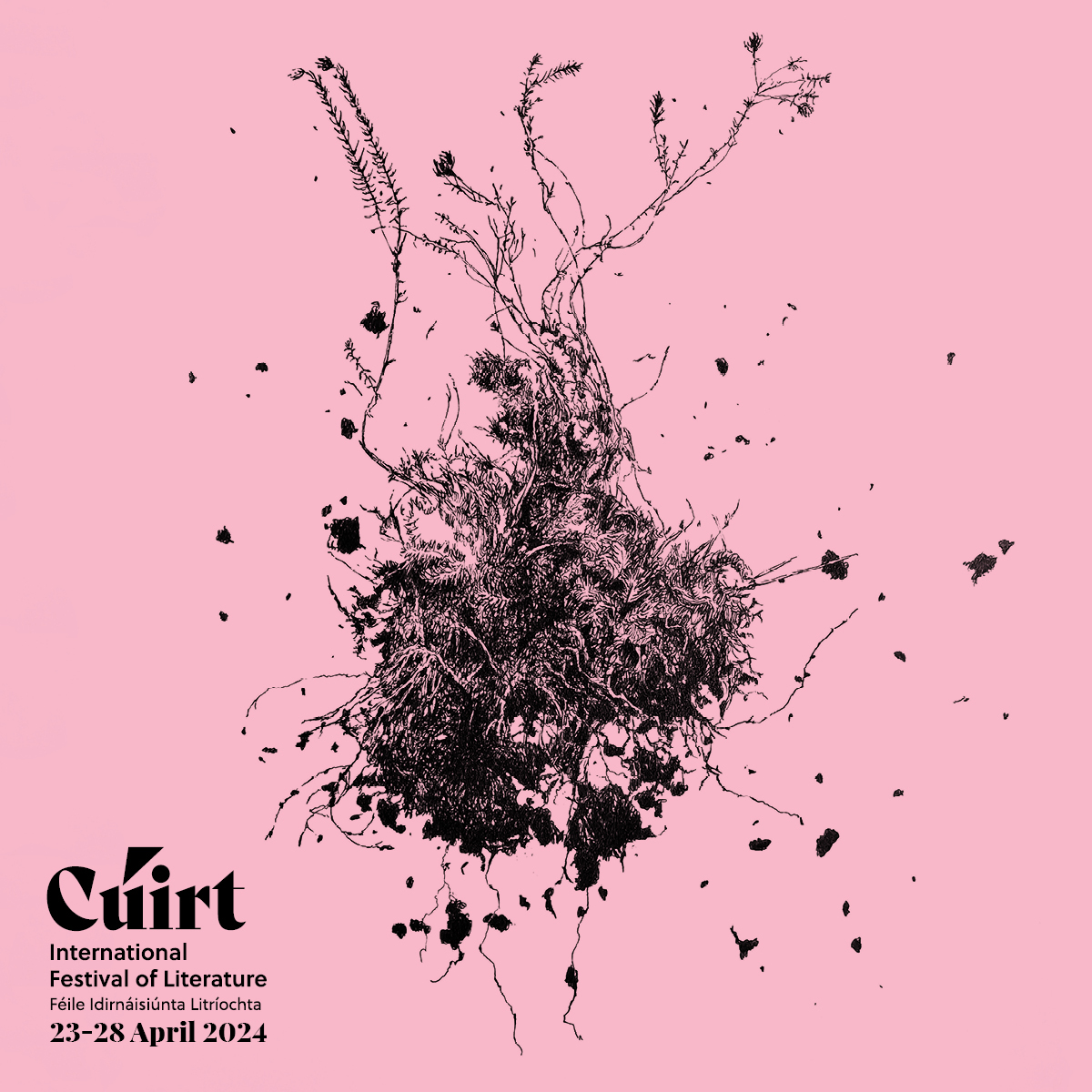 💫The Cúirt 2024 programme is now live 
Discover the full programme online now at cuirt.ie and join us this April 23-28 in Galway. 
We are honoured to feature this incredible artwork from Galway based artist Miriam de Búrca
#Cúirt2024 #galway #discoverireland