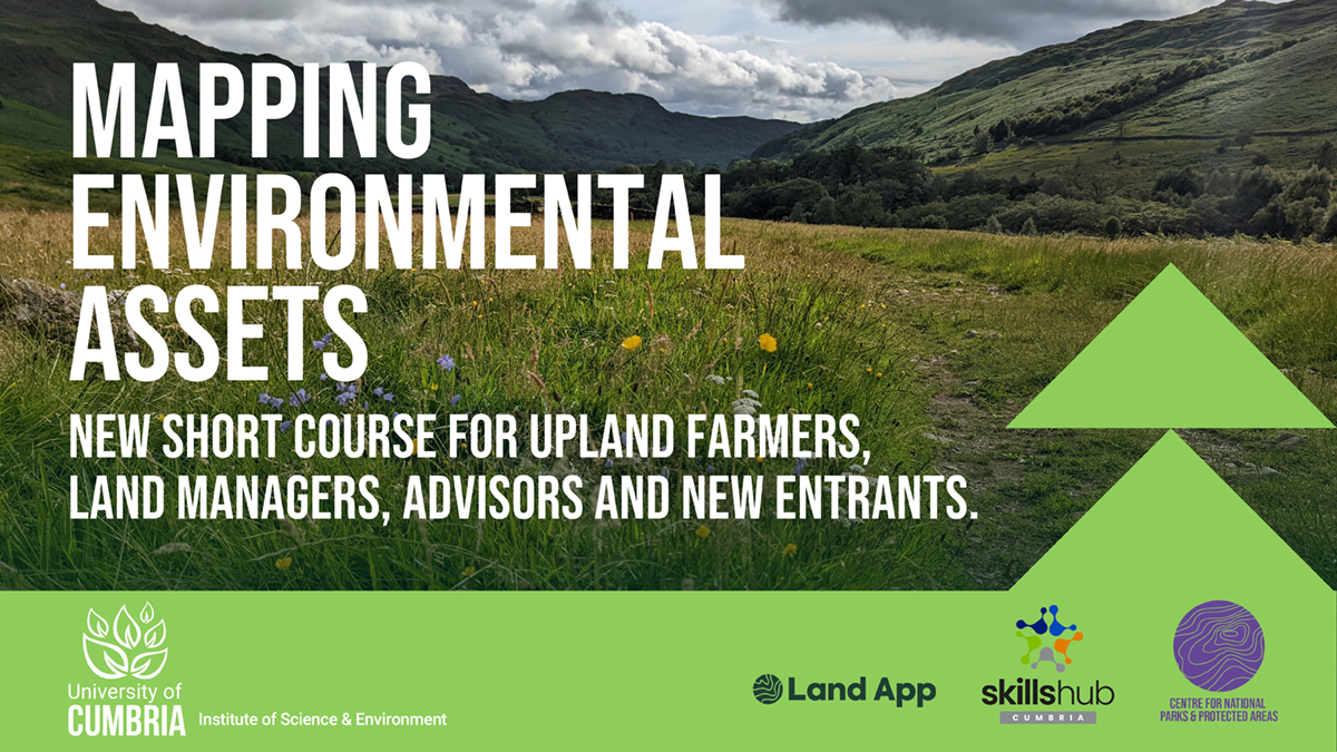 Learn to map your upland farm, better access grants & schemes in this practical, part-time course @CumbriaUni in partnership with @thelandapp. Farm visits, skills workshops & online. 3 June - 8 Jul 2024 Full bursaries: bit.ly/MEAbu Details: bit.ly/applyMEA