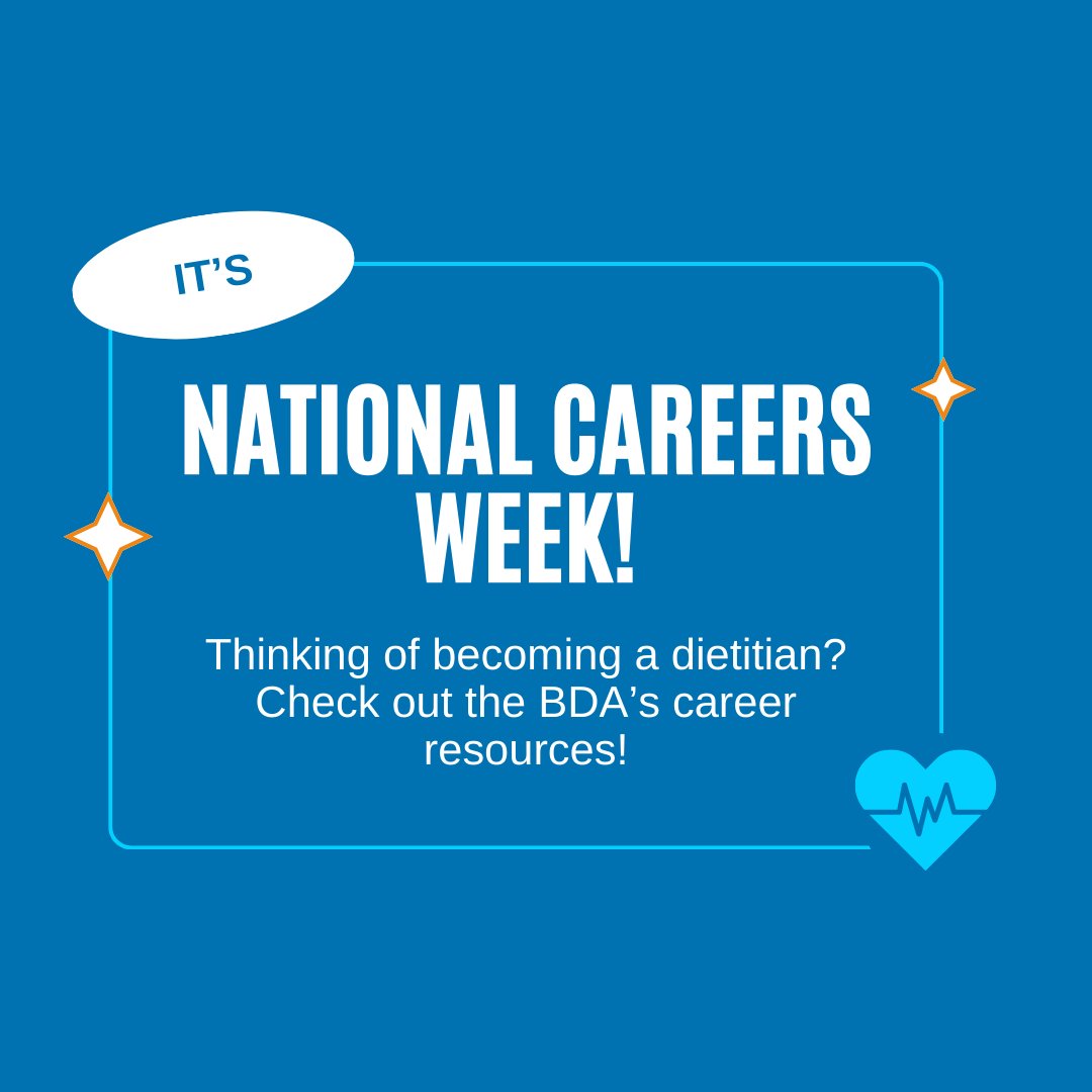 BDA South West Branch (@bda_southwest) on Twitter photo Did you know it’s National Careers Week? 🤩
If you’re interested in a career as a dietitian, <a href="/BDA_Dietitians/">British Dietetic Association</a> has some fantastic resources on their website: bit.ly/3v99zFk Did you know it’s National Careers Week? 🤩
If you’re interested in a career as a dietitian, <a href="/BDA_Dietitians/">British Dietetic Association</a> has some fantastic resources on their website: bit.ly/3v99zFk