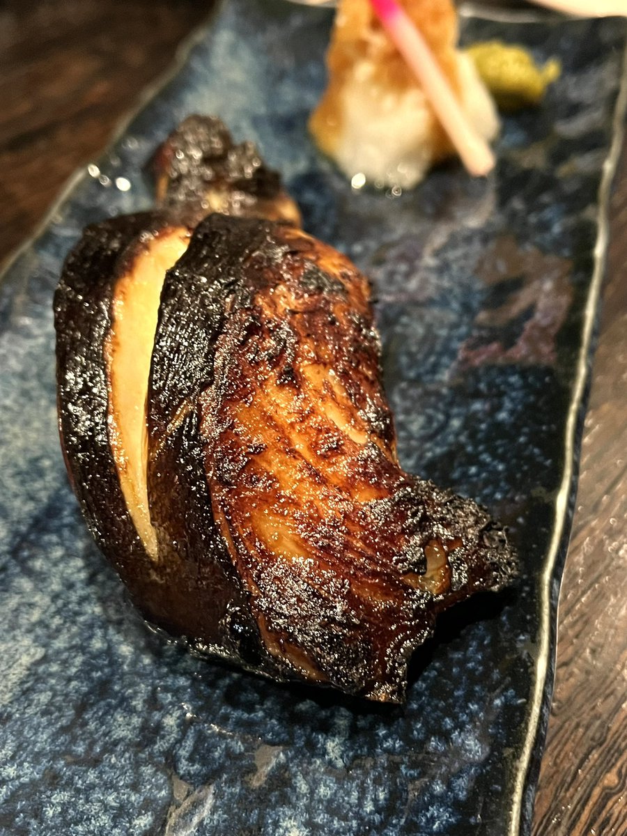 銀ダラ西京味噌焼きにも いっちゃうべきだと思ったのです #銀ダラ #西京味噌