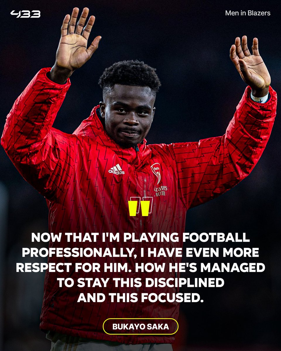 Bukayo Saka praises Cristiano Ronaldo's longevity 🦾