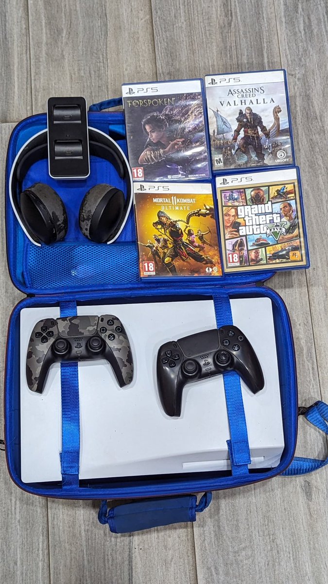🇺🇸Ps5 1TB | 4CdGames | PS5 HEADSET | ChargingDock | ps5Wireless ADAPTER | PS5 Bag |  *900,000

@pagesbydammy