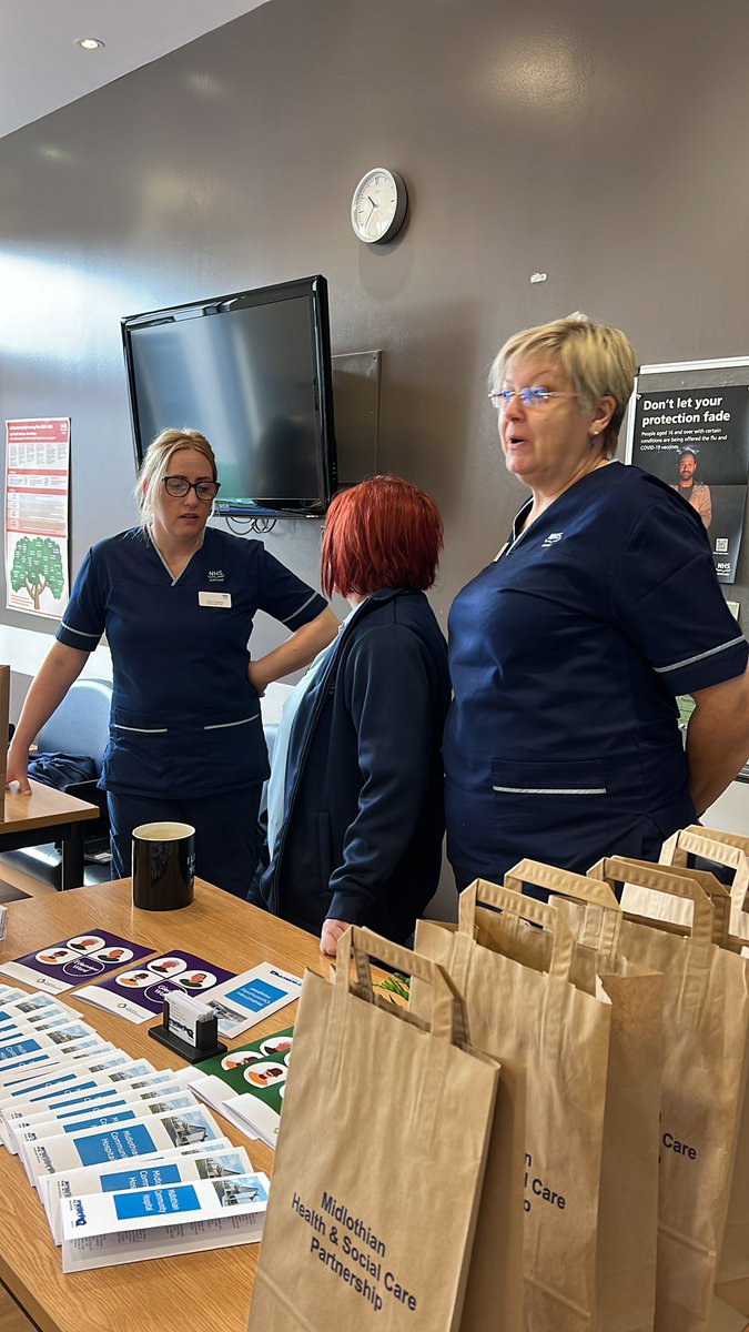 We are here MCH come along and say hello. We have cake 🎂