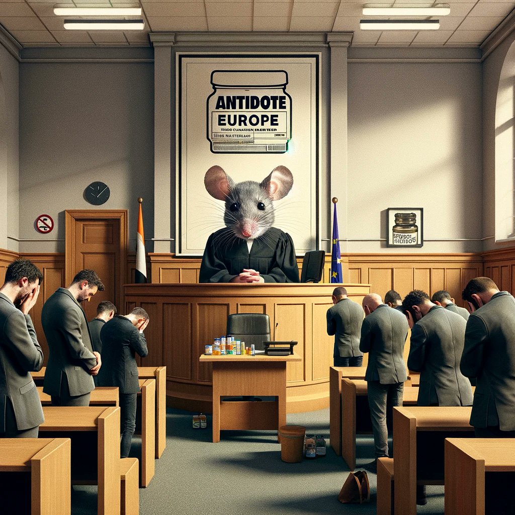 Antidote Europe poursuit son recours juridique contre le Ministère de la recherche relatif au remplacement des souris pour la production d'anticorps monoclonaux, la France
étant le pire élève de l'UE en persistant d'utiliser les animaux