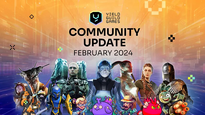 Exciting times ahead for the community! Our latest update from Q4 2023 to February 2024 is packed with the latest YGG news, community growth, and strategic achievements so far!🚀 Conquer the future of gaming with us⚔️ Check out the full article here!👇 medium.com/yield-guild-ga…
