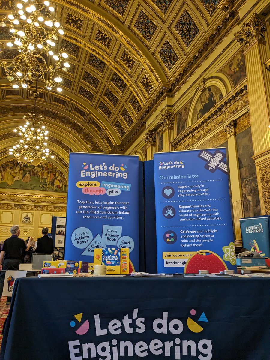 At STEM Nation Expo in Glasgow today. Loving hearing from the P2 girls who love STEM and see a future full of possibilities for them in STEM