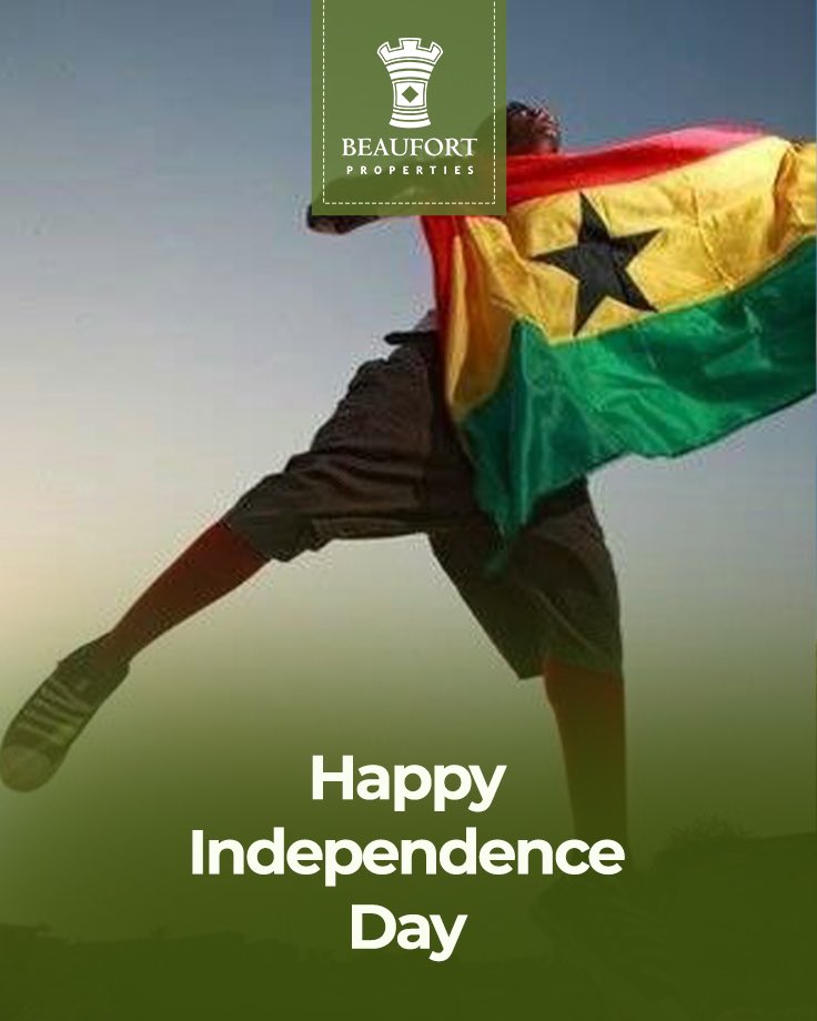 Happy Independence Day!!

#beaufortproperties #beaufortghana #ghanarealestate #realestate #ghanaindependence #ghanaindependenceday #6march