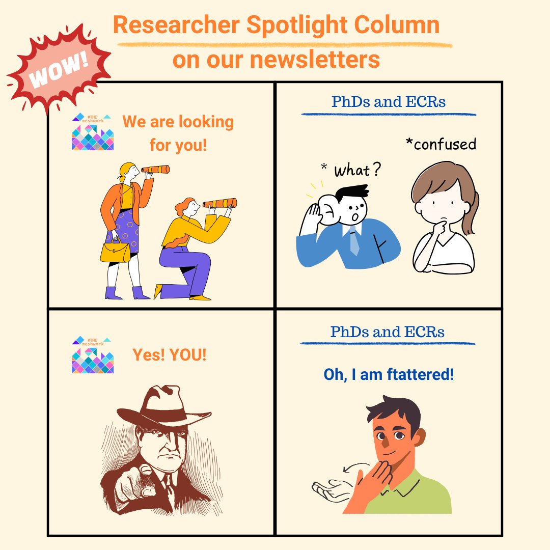For our upcoming newsletters we would like to encourage you to contact us via DM for the opportunity to be featured in our new Researcher Spotlight Column!!! Take this advantage, introduce yourself to us and the community & grow your network!!! #ECMlovers #ECMatrix @IntSocMatBio