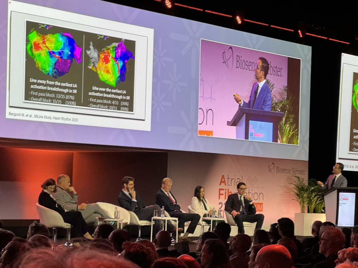 Nice to see @EladAnter discussing our #MiLine Study at #AFib2024 🤩 heartrhythmjournal.com/article/S1547-…