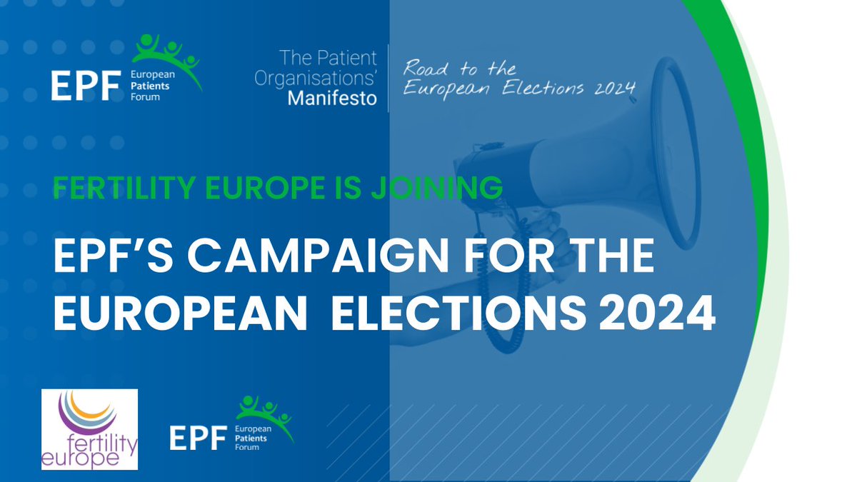 For the European Elections 2024, the @eupatientsforum launched the Patient Organisations Manifesto. Let’s #Vote4Patients! ✍️ Sign the petition: bit.ly/3uyqDo4 📖 Read our Manifesto: bit.ly/3HHUm0U #Vote4Patients
